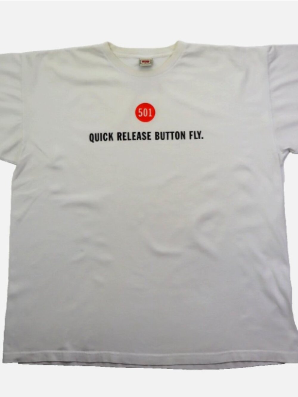 Levi's 501 Vintage 90's Single Stitch Made in USA T-Shirt Tee Men's XL Cotton